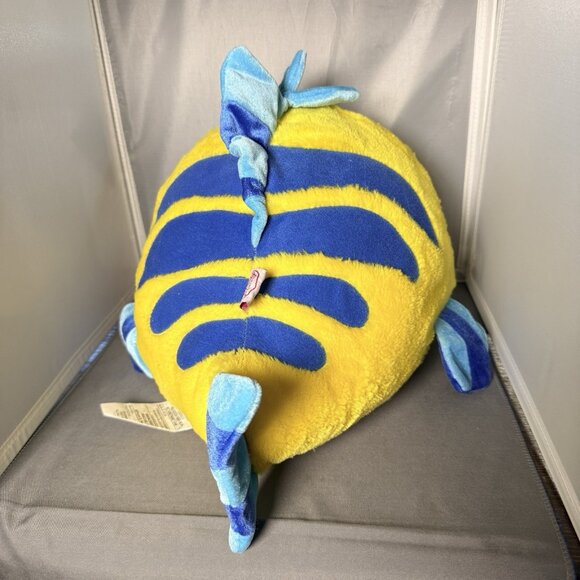 Disney The Little Mermaid Flounder Jumbo 17" Plush Stuffed Toy - Picture 4 of 6